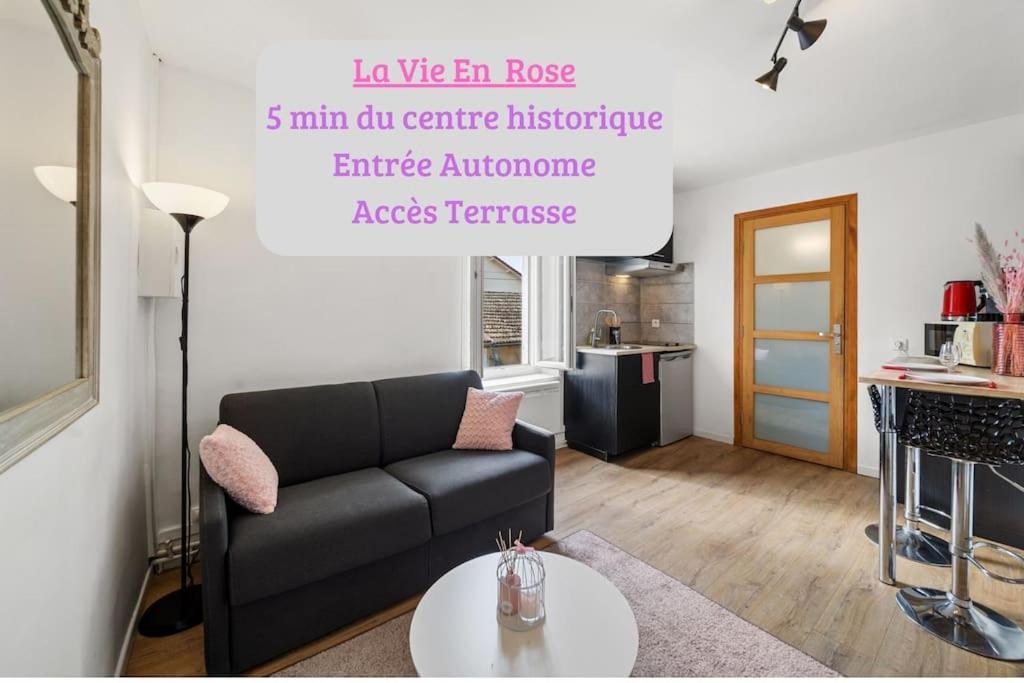 La Vie En Rose, Studio Cv Beaune ボーヌ エクステリア 写真
